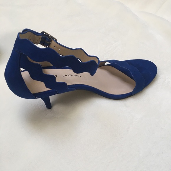 Chinese Laundry Rubie Deep Ocean Blue microsuede - Picture 5 of 8